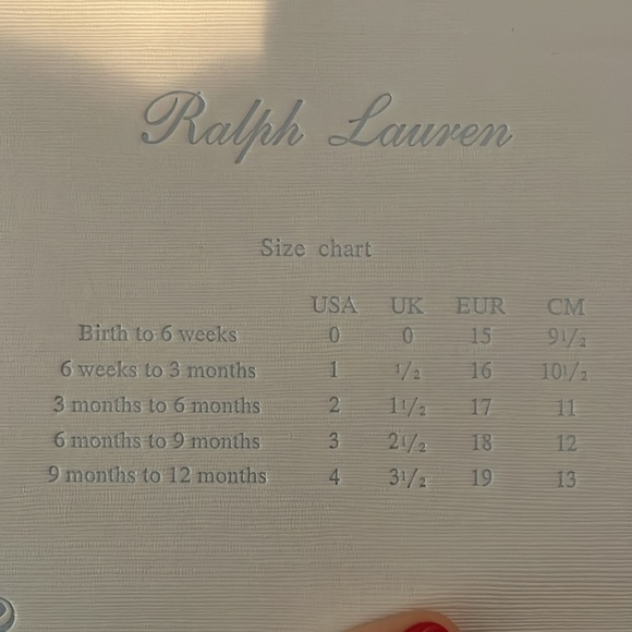 Ralph Lauren pink lambskin briley shoes. Size 2 - Picture 8 of 8